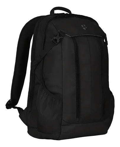 Mochila Altmont Slimline Laptop Backpack Victorinox 606739 Color Negro Diseño de la tela Liso
