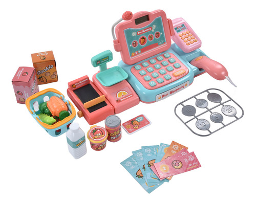 Brinquedos Eletrônicos Play Cash Register Toys For Kids Apre
