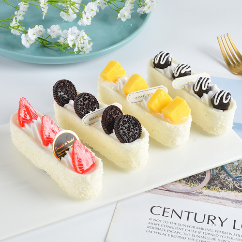 Strawberry Cake - Fruit Cheese Sour Milk Cake Bread Food