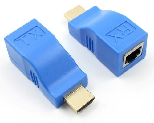 Extension Extensor  Hdmi Por Cable Red Transmision