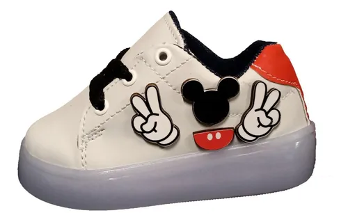 Tenis Led Mickey Luces De Impacto Env o Gratis Full Meses sin
