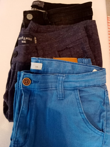 Bermudas De Varón Talla 14 Y 18