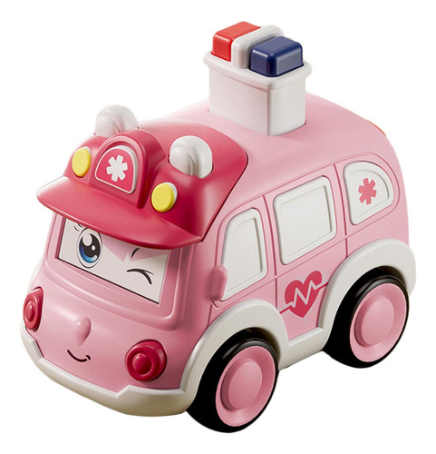 Press And Go-juguetes Educativos Para Coche, Ambulancia
