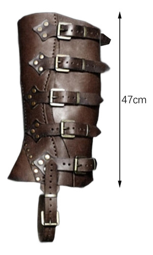 Botas Steampunk Cubre Tapas Elegantes Polainas Café