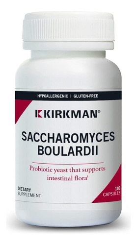 Kirkman Saccharomyces Boulardii - 3 Mil Millones De Cfu - 10