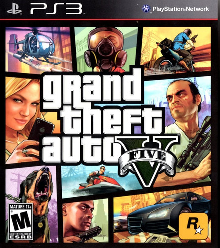 Grand Theft Auto V  Standard Edition Rockstar Ps3 Físico