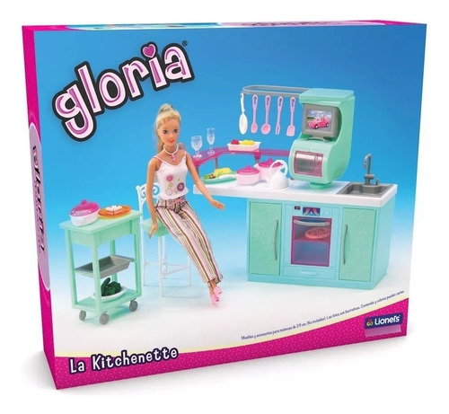 Muebles Para Muñeca Gloria La Kitchenette Cocina Tun 