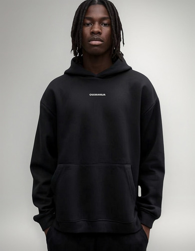 Buzo Canguro Frisa Unisex Hoodie Oversize Con Capucha