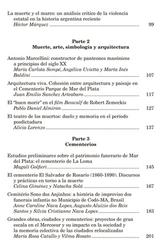 Morir No Es Poco . Estudios Sobre La Muerte Y Los Cementerio
