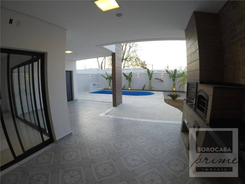 Imagem 21 de 30 de Sobrado Com 4 Dormitórios À Venda, 350 M² Por R$ 2.199.000 - Condomínio Mont Blanc - Sorocaba/sp, Próximo Ao Shopping Iguatemi. - So0005