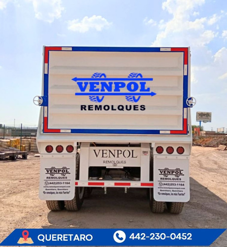 Remolque Gondola Volteo Para Materiales 30m3 Reforzada