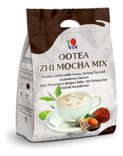 Ootea Zhi Mocha Mix Dxn - Con Ganoderma