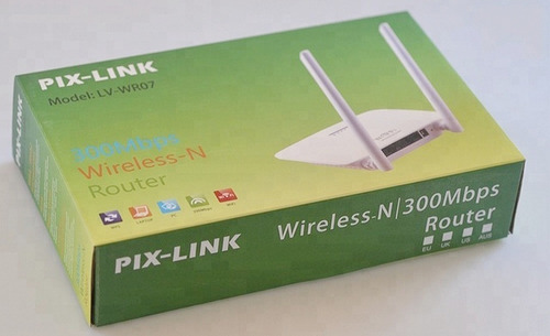 Router Pix-link Lv-wr07 2 Antenas 5dbi 300 Mbps