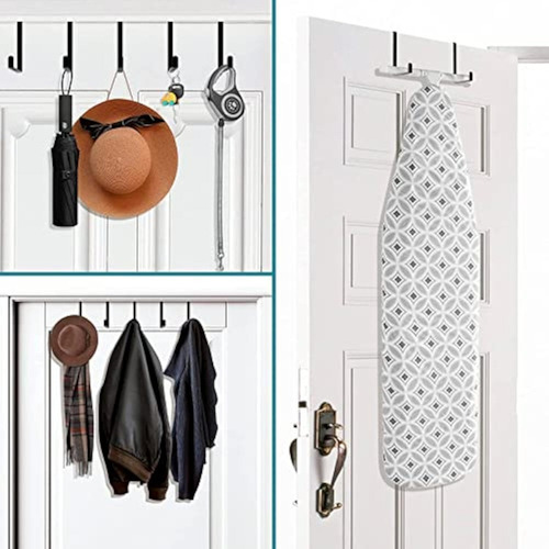 A 6 Ganchos For Puerta, Ganchos For Colgar Sobre La Puerta,