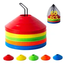 Comprar Juego De 60 Conos De Fútbol De Agilidad, Conos