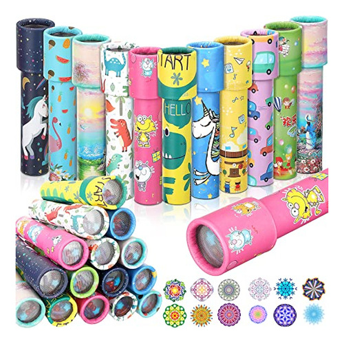 24 Pcs Classic Kaleidoscopes, Juguetes Educativos Lk5nd