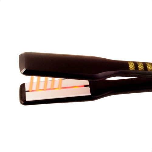 Prancha P/ Cabelo Relaxbeauty Infrared Ceramic Preta Bivolt