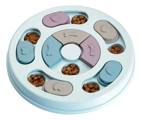 Juguete Puzzle Forma Interactivo Con Comida Para Perro Y Gat