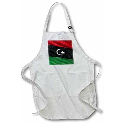 3drose Apr ******* Bandera De Libia Ondeando En El Viento - 