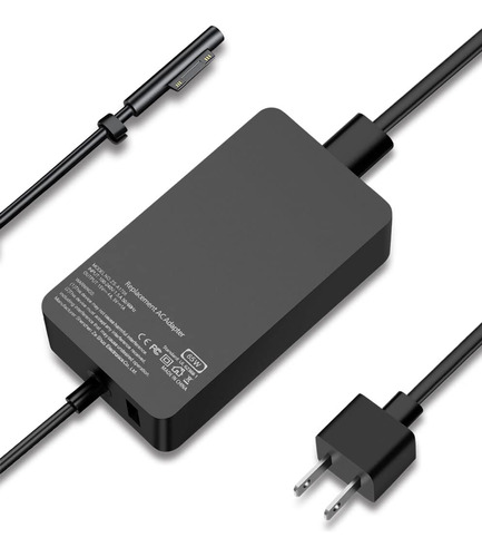 Cargador Surface Pro, Fuente De Alimentación De 65 W, 15 V,