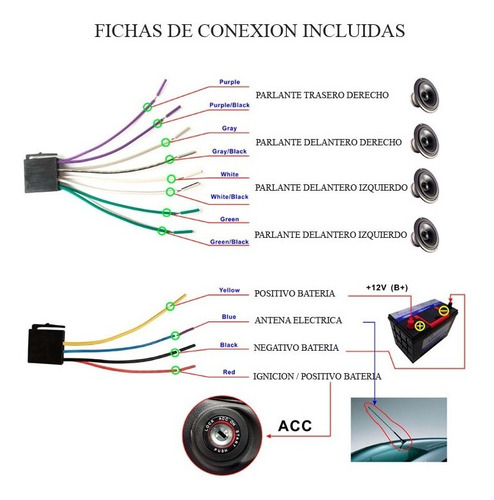 Imagen 7 de 10 de Autoestereo Bluetooth Radio Fm Usb Stereo Desmontable