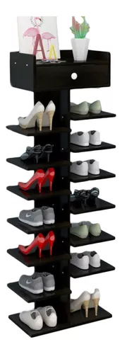 HOMER DESIGN Zapatero Organizador Estante Zapatos 14 Pcs Hall Armario