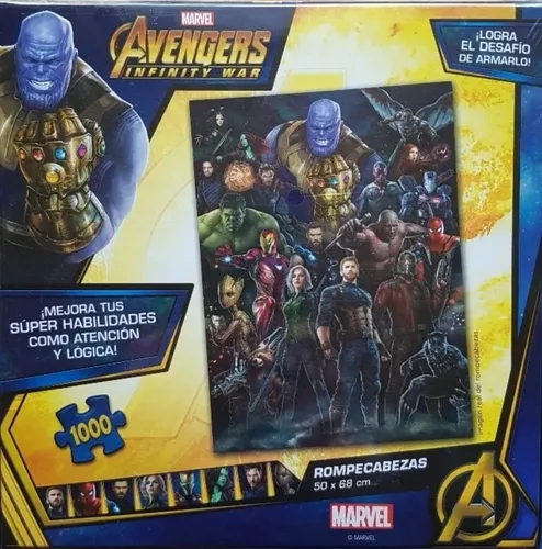 Confiar función máquina de coser Rompecabezas Avengers Infinity War 1000 Piezas | MercadoLibre