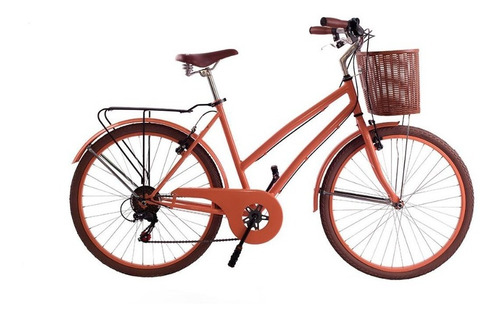 Imagen 1 de 1 de Bicicleta Urbana Skinred Lillie R26 6 Velociades Soho Bike