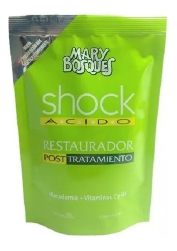 Mary Bosques Shock Acido Restaurador X 250g 