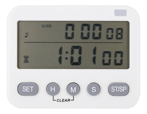 Reloj Despertador Silencioso Con Temporizador Para Uso Domés