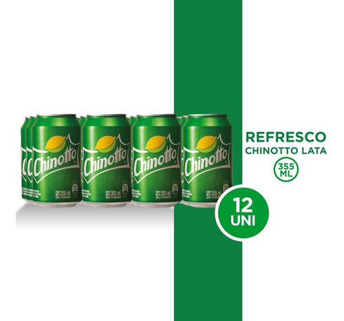 Refresco Chinotto Lata 355ml 12 Unidades.