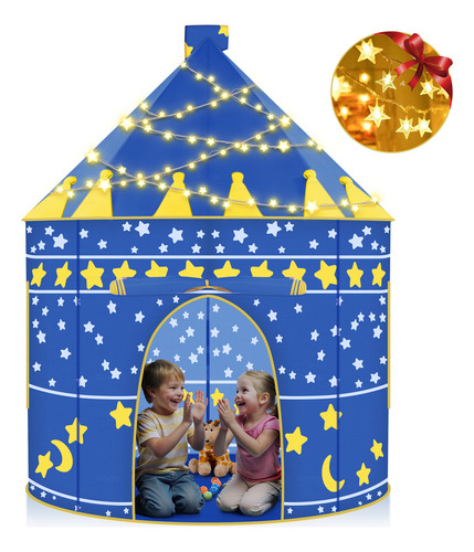 S Tienda Niños Carpa Castillo Casita Portátil Juguete,con