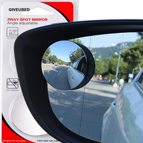 Espejo Retrovisor Para Puntos Ciegos Auto Moto Camión X2unid