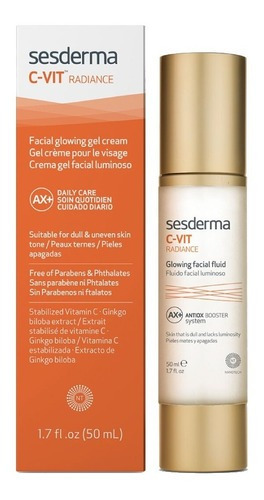 Crema Gel Facial Luminoso Sesderma C-vit Radiance 50ml Tipo de piel Seca