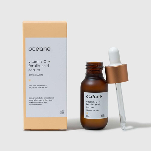 Sérum Facial De Vitamina C E Ácido Ferulico Océane 30ml