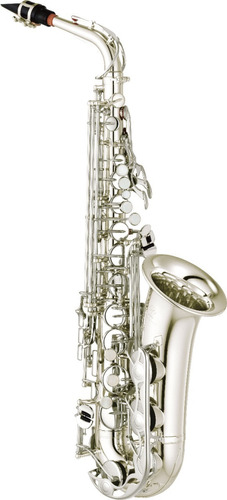 Saxo Alto Yamaha Único Bañado En Plata!!! Yas280s