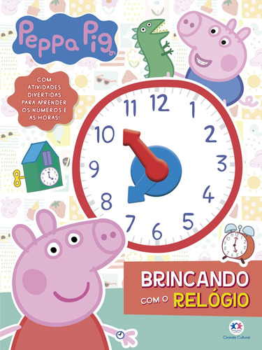 Peppa Pig - Brincando com o relógio, de Blanca Alves Barbieri, Paloma. Ciranda Cultural Editora E Distribuidora Ltda. em português, 2021