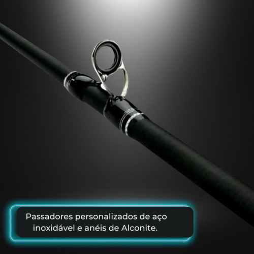 Vara Pesca 13 Fishing Fate Black 581 1,73m 17lb Carretilha