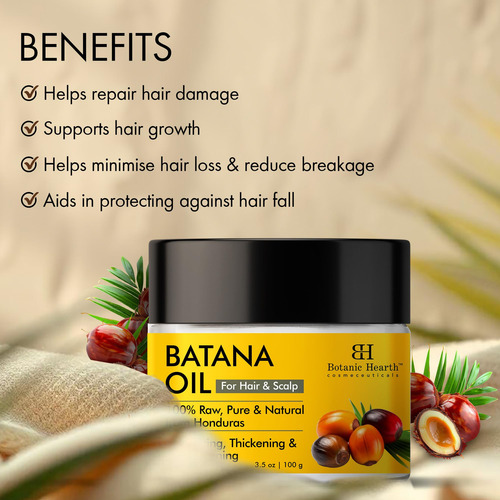 Óleo Botanic Hearth Batana Para Crescimento De Cabelo 100ml