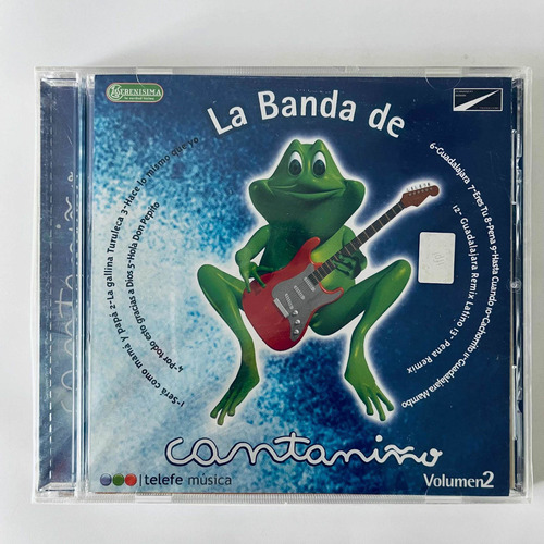 La Banda De Cantaniño Vol 2 - 4 Reinas Cd Nuevo Sellado