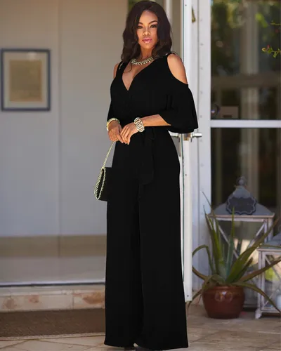 Jersey Palazzos Para Gorditas Palazzo Mujer Party Cuotas sin inter s