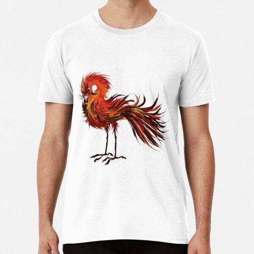 Remera Orange Rooster Algodon Premium 