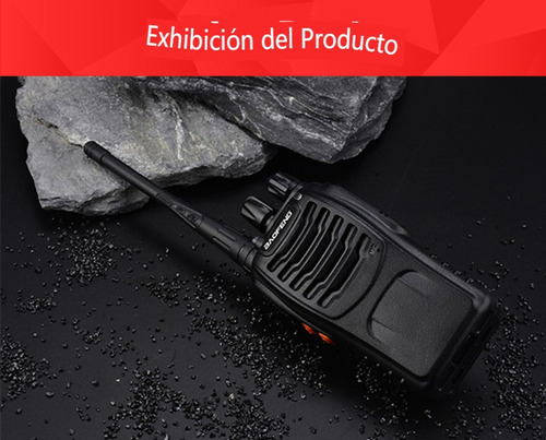 2pack Radios Walkie Talkie 5w Recargable, Con Manos Libres