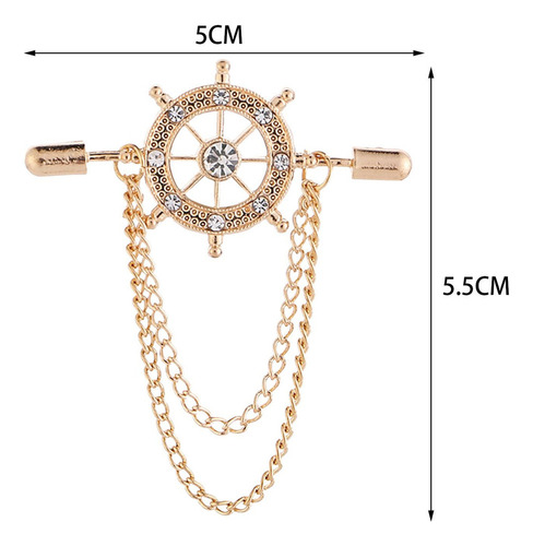4 Paquete De 2-4 Broches De Cadena Con Borlas, Pin 4 Piezas