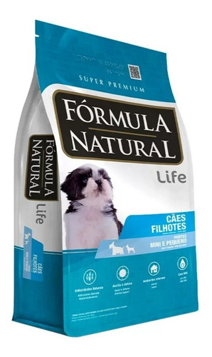 Ração Life Para Cães Filhotes Raça Pequena 2,5kg Fórmula N.