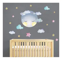Comprar Calcomanías De Calcomanías De La Luna Calcomanías De Pared