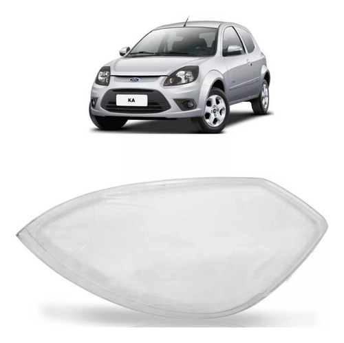 Lente De Optica P/ Ford Ka 2008 2009 2010 2011 2012 2013 14