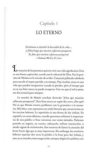 Guiados Por La Eternidad: Haz Que Tu Vida Cuente Hoy Y Para Siempre, De John Bevere. Editorial Whitaker, Tapa Blanda En Español, 2023
