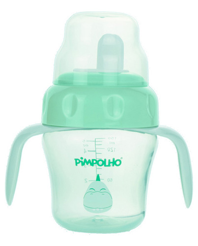 Copo De Treinamento Infantil C/ Bico Flexível 150ml Pimpolho