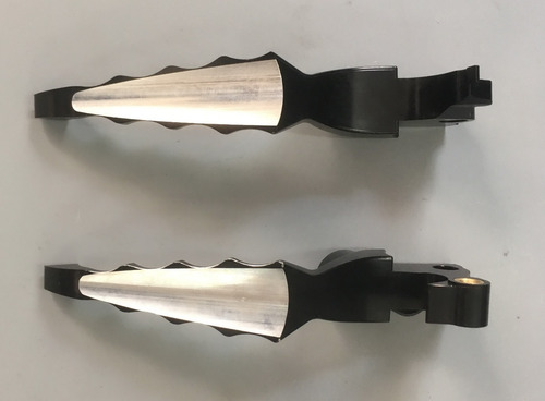 Levers Palancas Zombie Negro Para Harley Sportster 14 O Mas
